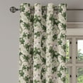 thumbnail image 3 of Ambesonne Grommet Curtain, , 50"x63", Sage Green and Blush, 3 of 5