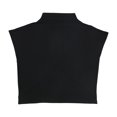 thumbnail image 3 of Alfani Womens Colorblock Pullover Blouse, Black, XX-Large, 3 of 3