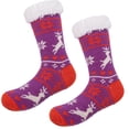 thumbnail image 1 of Slipper Socks Fuzzy Thick - Festive Fluffy Warm Socks Soft Socks for Christmas, 1 of 3