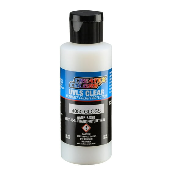 Createx Airbrush Paint, UVLS Gloss Clear, 2 Oz (4050-02)