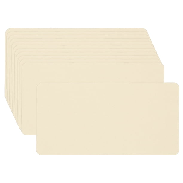Parches de mezclilla Uxcell para planchar en ropa 7.9" x 3.9" Parches de mezclilla Beige claro
