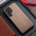 thumbnail image 4 of Case for Samsung Galaxy S24 Plus S23 Ultra FE 5G bamboo wood pattern Leather back cover for samsung galaxy s24 ultra plus case, 4 of 5
