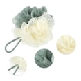thumbnail image 4 of Unique Bargains Bath Shower Loofah Sponge Body Puffs 4.72"x5.12" 1 Pc Green, 4 of 6