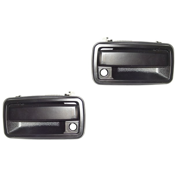Par de Manijas Puerta Exterior S10 1995 A 1997 Chevrolet Del Plástico Lisa Genérica .