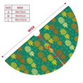 thumbnail image 3 of Yiaed Pineapples1 Print Christmas Tree Skirt , Tree SkirtsTree Mat for Christmas Winter Holiday Indoor Decorations-36", 3 of 7
