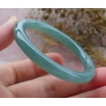 thumbnail image 5 of Certified Icy Green Burma 100% Natural A JADE Jadeite Baby Circle Bangle Bracelet 43 mm 663942 TN, 5 of 11