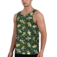 thumbnail image 2 of Xecao Cartoon Car Men's Tank Top Workout Quick Dry Sleeveless Gym Jogging Muscle Shirts Summer Swim Beach Tops, 2 of 9