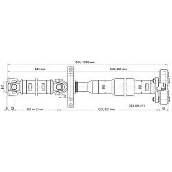 Drive Shaft Assembly Rear