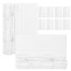 thumbnail image 3 of GOOHOCHY 10 bisagras acrílicas transparentes, bisagras plegables para cajones de gabinete., 3 of 7