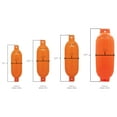 thumbnail image 7 of Extreme Max 3006.8555 BoatTector Inflatable Fender - 10" x 30", Neon Orange, 7 of 7