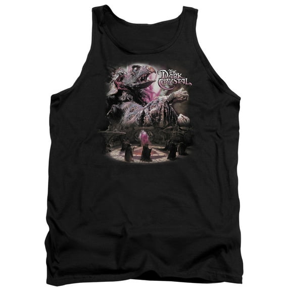 Dark Crystal/Power Mad Adult Tank Top Black