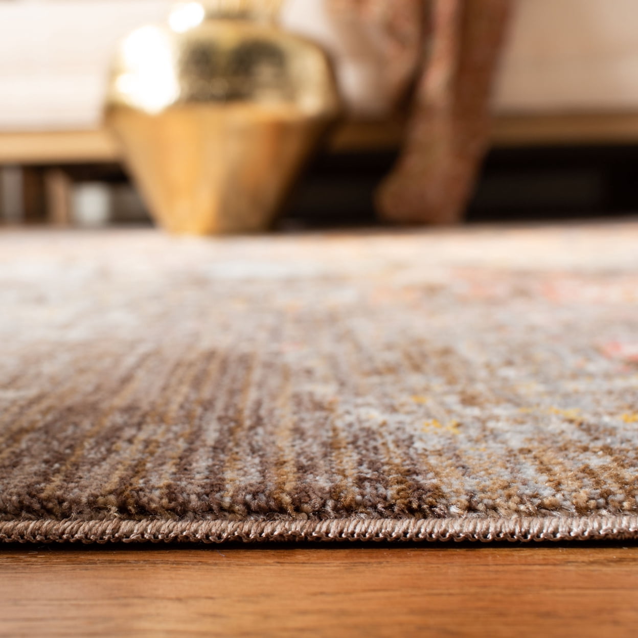 SAFAVIEH Vintage Persian VTP410D Brown / Multi Rug
