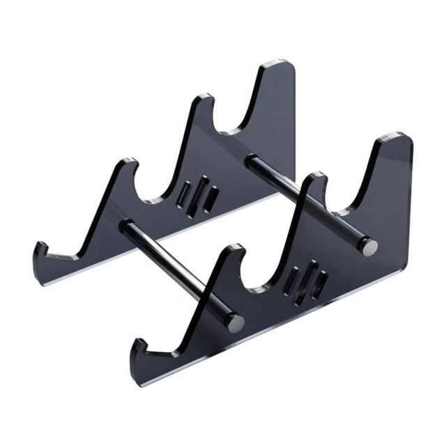 Xingzhi Organisé Pratique Porte-Clavier Taille Appropriée Large Gamme d'Utilisations Acrylique Noir 1Set