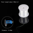thumbnail image 2 of 109 Yards 0.25mm Clear Fishing Line Invisible Nylon Thread Jewelry String Wire Crystal Beading Cords String, 2 of 9
