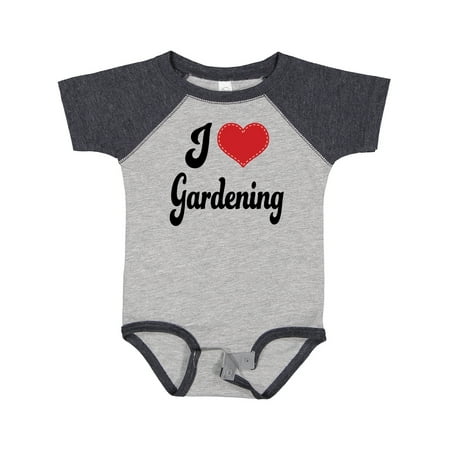 

Inktastic Gardener I Love Gardening Gift Baby Girl Bodysuit