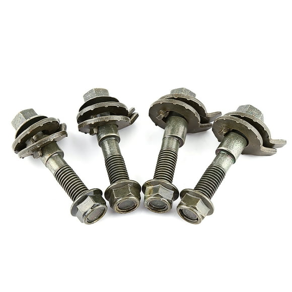 Rankomu 4 Pièces 14mm Véhicules En Acier Quatre Roues Alignement Réglable Kit De Carrossage Boulon à Came