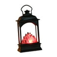 thumbnail image 5 of Vaveren Fireplace Lantern Christmas Decoration Fire Lamp for Festival Tabletop Porch Black, 5 of 8