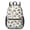Crane and Mixer White Pattern, variant on Crane and Mixer White Pattern 17" School Backpacks for Teens,Waterproof Oxford Fabric,S-Shape Padded Straps for School,Travel,Hiking,Camping