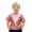 Red, variant on mgoYE Kids Boys Girls Metallic Shiny T-Shirt Dance Tops Short Sleeves Loose T-Shirt for Performance(Yellow,17-18 Years)