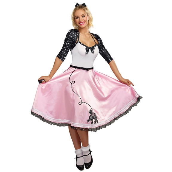 Dreamgirl Rock Around the Clock Women's Costume: Medium Female