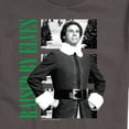 thumbnail image 3 of ELF - Christmas Raised By Elves  - Men's Short Sleeve Graphic T-Shirt, 3 of 5