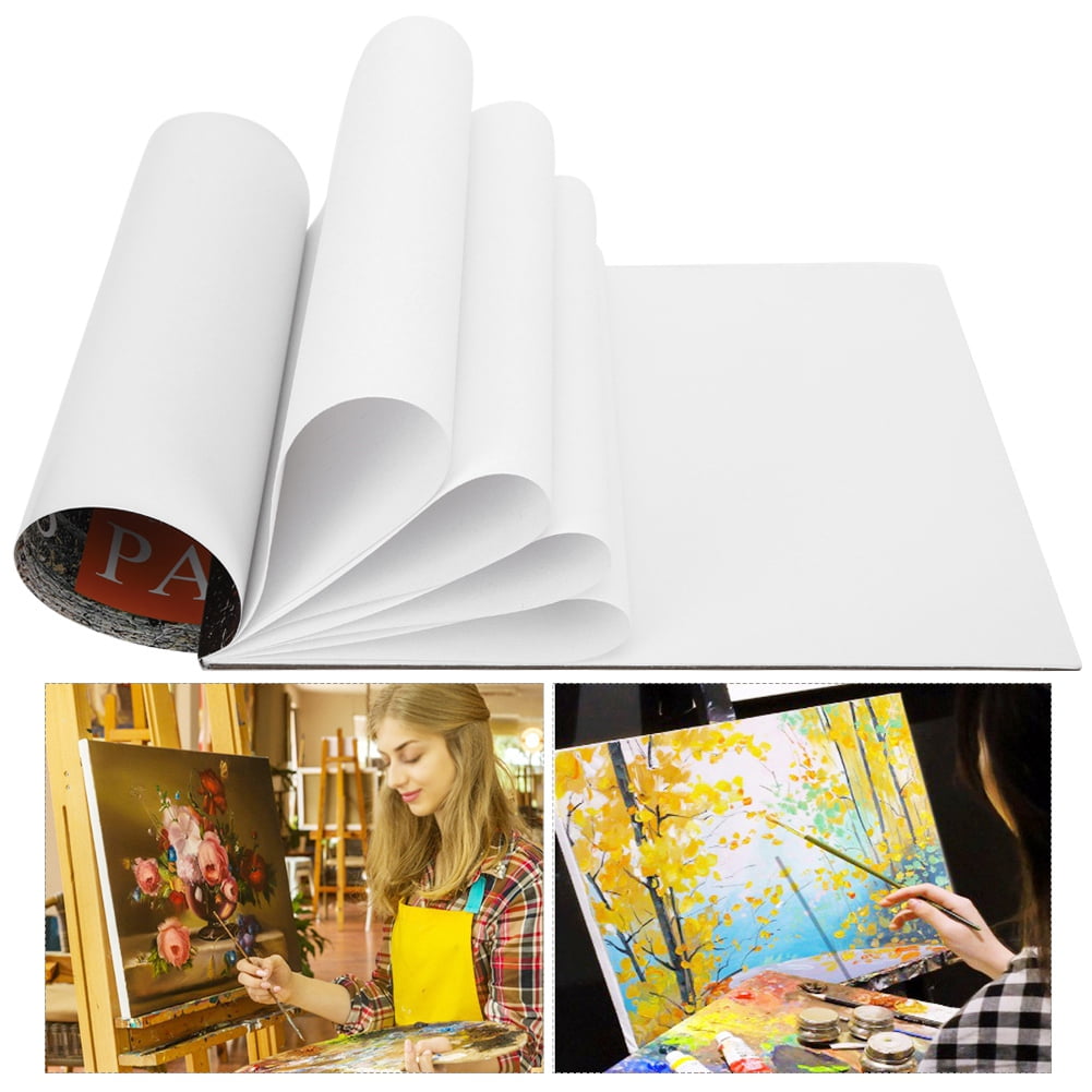 LHCER Oil Painting Paper Book,A4 Oil Painting Paper Book Cotton Oil