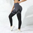 thumbnail image 7 of Mnuaqn Women High Waisted Leggings Seamless Workout Yoga Pants Butt Lift Tummy Control Black for Size M, 7 of 7