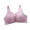 Purple, variant on XFLWAM Women's Full Coverage Seamless Bra Everyday Comfort Lightly Padded Embroidery Lace Bralette No Underwire Push Up Bras