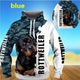 thumbnail image 4 of Sudadera con capucha con estampado 3D de animales y perro rottweiler divertido para hombre, sudaderas informales, sudaderas holgadas de gran tamaño, sudaderas con capucha para hombre, camisetas de cal, 4 of 4