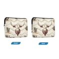 thumbnail image 7 of FORMRS 13-13.3 inch Laptop Sleeve Case Soft Carrying Quilted Computer Bag Cover, Cowboy Pattern, 7 of 7