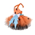 thumbnail image 3 of RUINIXCW Toddler Baby Girl Halloween Caveman Costume Kids Pebbles Flintstone Costume Stone Age Birthday Outfits Cavegirl Tulle Tutu Dress Headband, 3 of 5