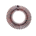 thumbnail image 1 of destyer U-Part Perruque Peigne Clip Perruques Accessoires Cheveux Tissage Peignes Fil Résistant à l'Usure Coloré à la Mode Fournitures Accessoire à la Maison Rouge Léopard, 1 of 5
