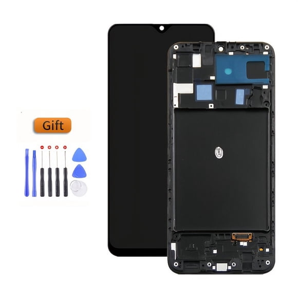 A20 Écran d'Affichage avec Cadre, TFT/INCELL pour Samsung Galaxy A20 A205F/DS
