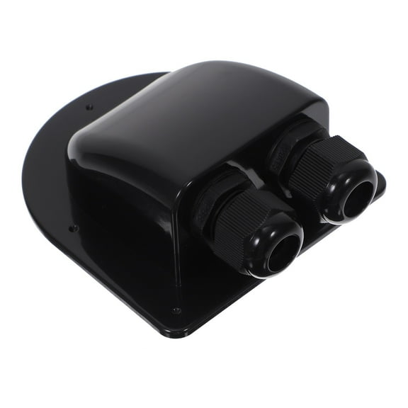 Cable Gland Waterproof Cable Pass Through 2-hole Rv Solar Project Cable Gland Roof Wire Entry Gland Box Car Accessories ,Effortless Installation