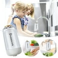 thumbnail image 1 of Fiudx Purificador de Agua para Grifo, Material Apto para Uso Alimentario, Filtración Eficaz de Impurezas, Ventana Transparente, 3 Juntas para Una Fácil Instalación, Uso Doméstico En Cocinas, Tamaño C, 1 of 7