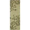 thumbnail image 4 of SAFAVIEH Soho Clara Floral Wool Area Rug, Green/Multi, 2' x 3', 4 of 8