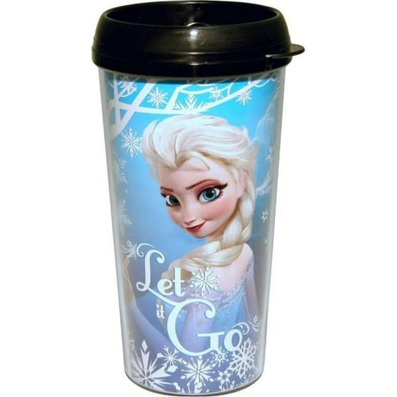 Disney: Frozen: Let It Go: Snowfall: 16 oz. Plastic Travel Mug