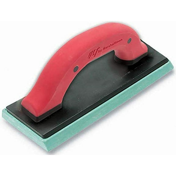 MARSHALLTOWN Tile Float Soft Float - Green, 9.5 x 4 In - Flooring Float, Grout Float for Tile