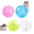 thumbnail image 2 of XROMTBEM Hamster Exercise Ball 3.9 Inches Silent Running Wheel for Dwarf Hamsters Baby Hedgehogs Non Toxic Plastic Spinner, 2 of 15