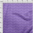 thumbnail image 3 of oneOone Rayon Violet Fabric Tribal Craft Projects Decor Fabric Printed By The Yard 56 Inch Wide, 3 of 5