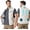 Gray, variant on Unisex Cooling Fan Vest, Air Conditioned Jacket for Outdoor Hot Weather