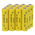 thumbnail image 1 of Pilas recargables FULIN AA 1.2 V 300 mAh Ni-Cd 12 paquetes, 1 of 8
