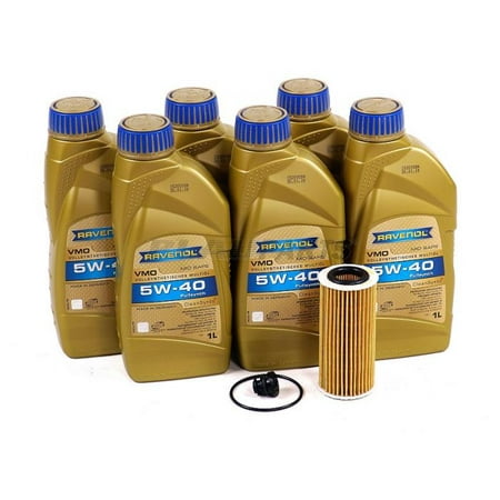 Vw Golf Oil - Blau J1A5120-B VW Jetta VI Motor Oil Change Kit - 2013-17 w/ 4 Cylinder 2.0T Engine - 5w40