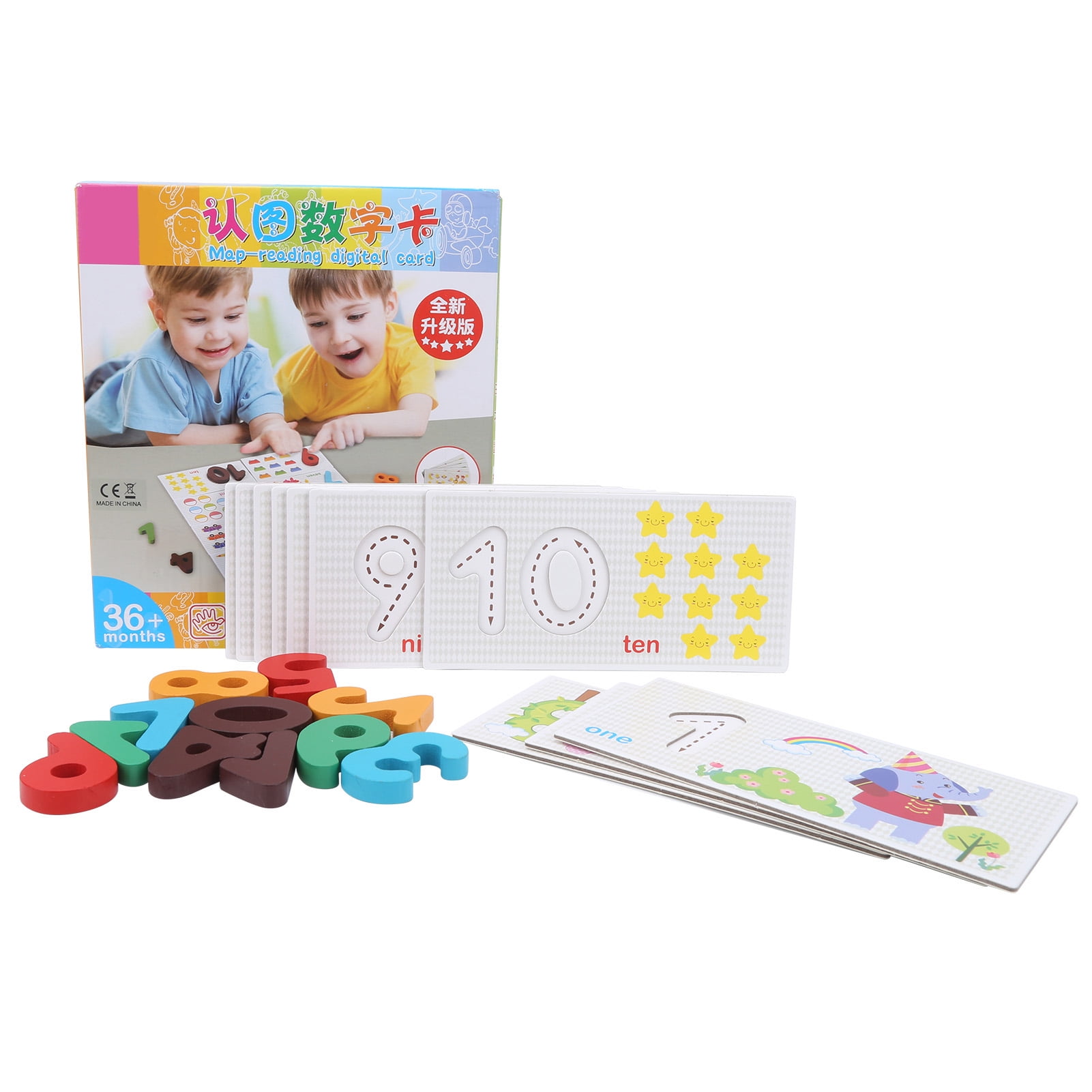 Math Learning Toy, Interesting Number Learning Card, Animal Patterns Unique  Design Wood For Over 3 Years Old Playing Home Early Education Math Flash  Cards | Walmart Canada