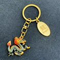 thumbnail image 3 of Polished Keychain Dragon Keychain Polished Long-lasting Decorative Faucet Design Exquisite Key Holder for Good Luck Fade-resistant Comfortable Touch, 3 of 8