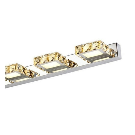 

ChicCrest Modern LED Crystal Make-up Vanity Light Front Mirror Lamp Bathroom Wall Sconces