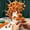 Khaki, variant on Pumpkin Pipe Flower Bouquet Crafts Kit with Vase Thanksgiving Handmade Making Supplies Flocking Pumpkin Twig Decor Set Autumn for Home Shelf Dining Room Diy Craft Activity Classroom Projects 7.9 inch