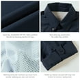 thumbnail image 5 of BASSDASH Men's Performance Fishing Shirt Button Down Long Sleeve UPF 50 Quick Dry FS21M, 5 of 6