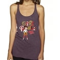 thumbnail image 1 of Wild Bobby Betty Boop Winking Girl Power Femenist Betty Boop Tri-Blend Racerback Tank Top, Purple Vintage, Small, 1 of 1
