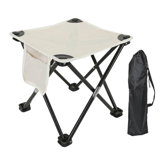 Outdoor Portable Folding Stool Camping Collapsible Foot Stool Seat  Ultralight chair for Hiking Beach Travel Picnic Fishing